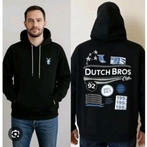 Dutch Bros Coffee 1992 Always Stoked Hoodie- M